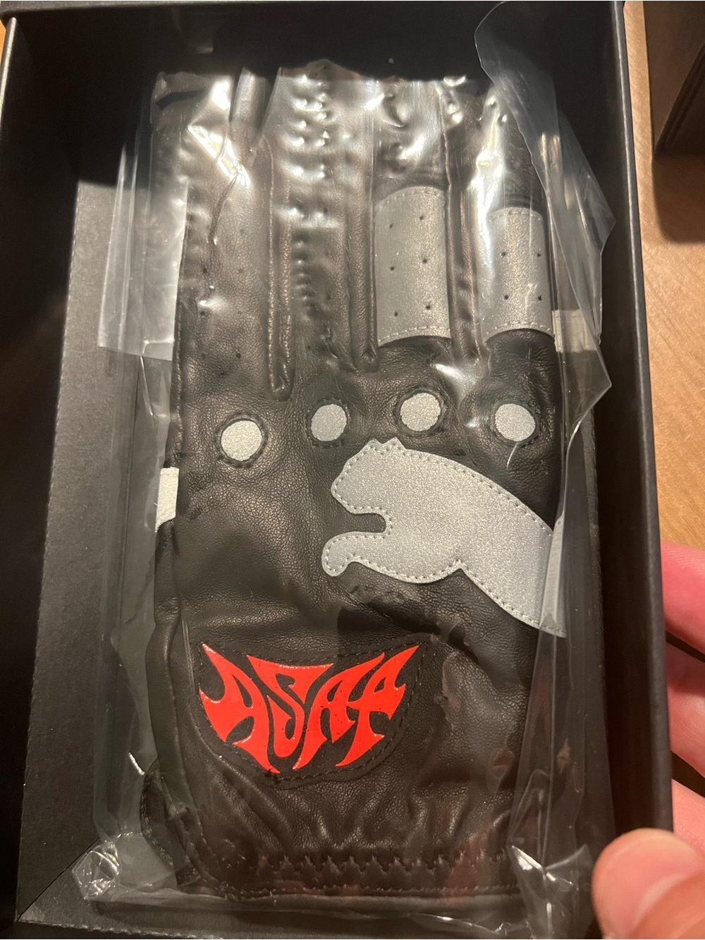 Mens puma A$AP Rocky driving gloves (042137 01) size L/XL
